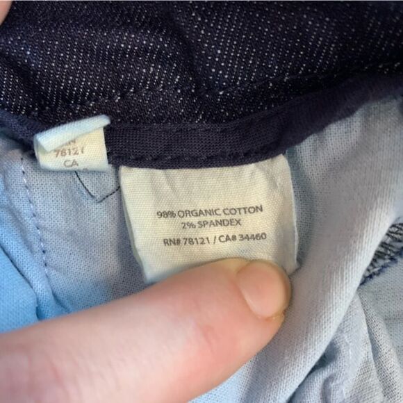 Eileen Fisher Organic Cotton Stretch Denim Trousers Jeans Women's Size 8 - Picture 7 of 8